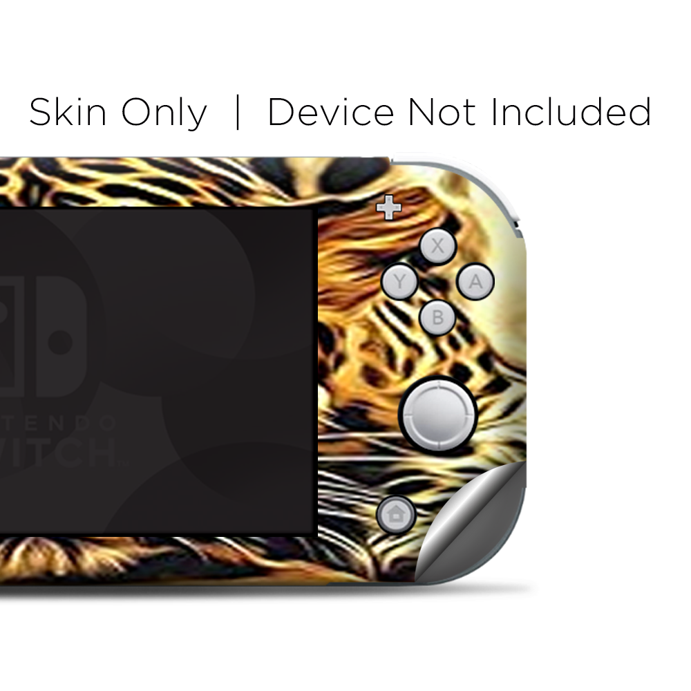 Skins Decals wrap for Nintendo Switch Lite - Leopard with Blue Eyes