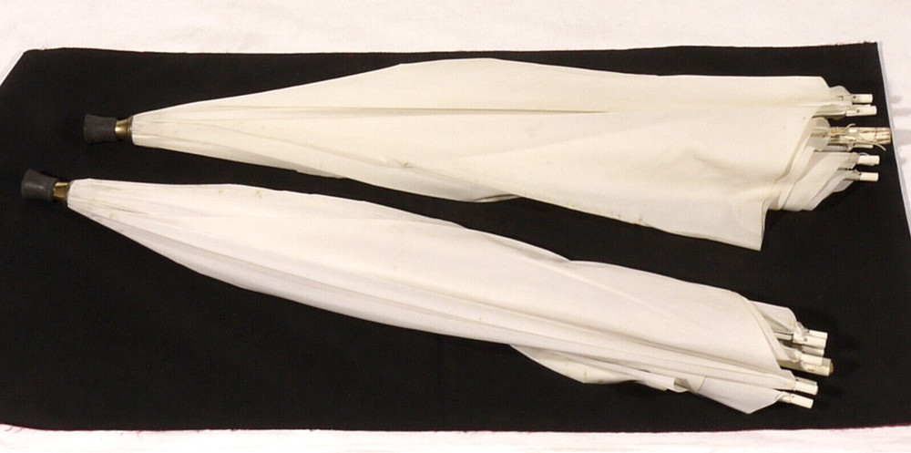 PRL) EPG 2x WHITE SOFTBOX UMBRELLA DIFFUSER 105 cm FLASH PHOTO STUDIO