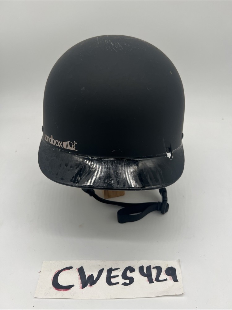 Sandbox Classic 2.0 Helmet / Brain Bucket Matte Black Size Large