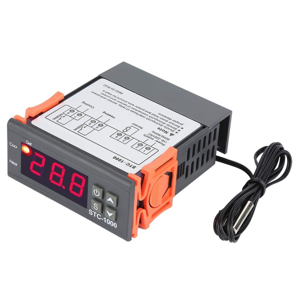 Digital Temperature Controller, Temp Control Thermostat Temperature Controlle...