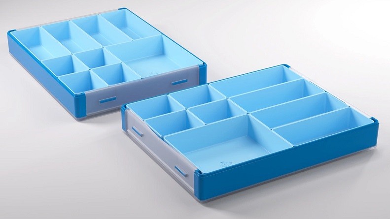 Gamegenic Token Silo (Blue) - Modular Token Storage Container