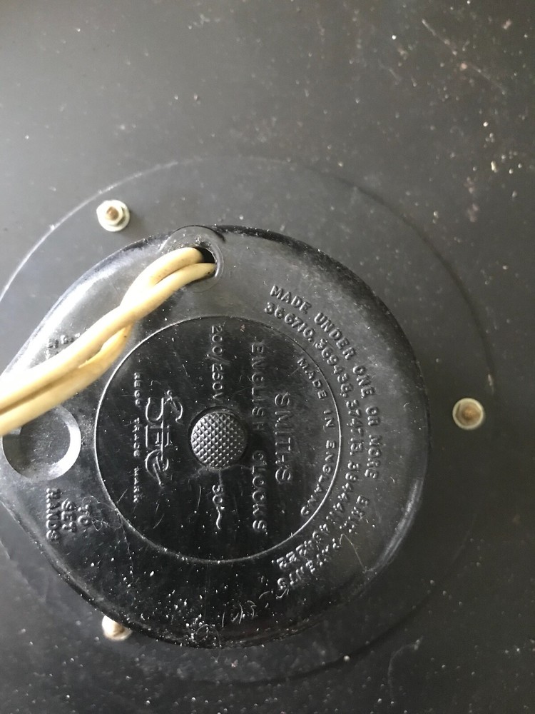 Train station Smiths sectric double sided clock requires restoration.