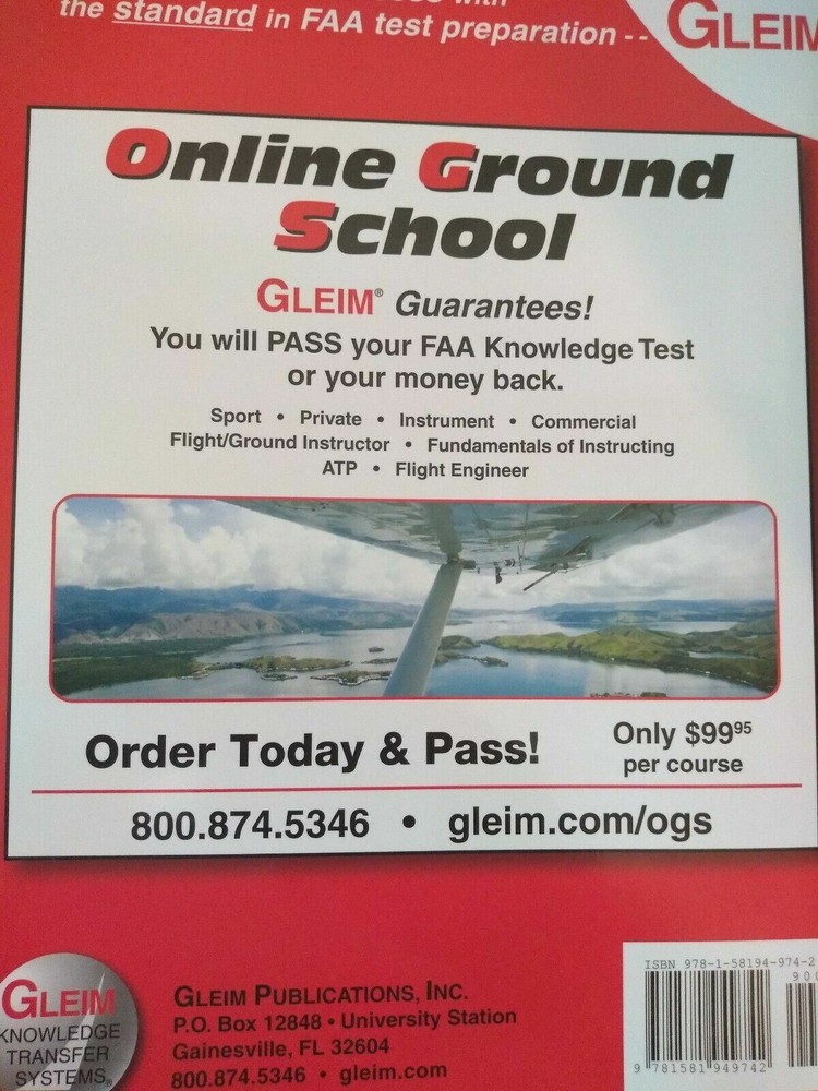 Gleim Private Pilot Flight Maneuvers and Practical Test Prep Paperback 5th Ed