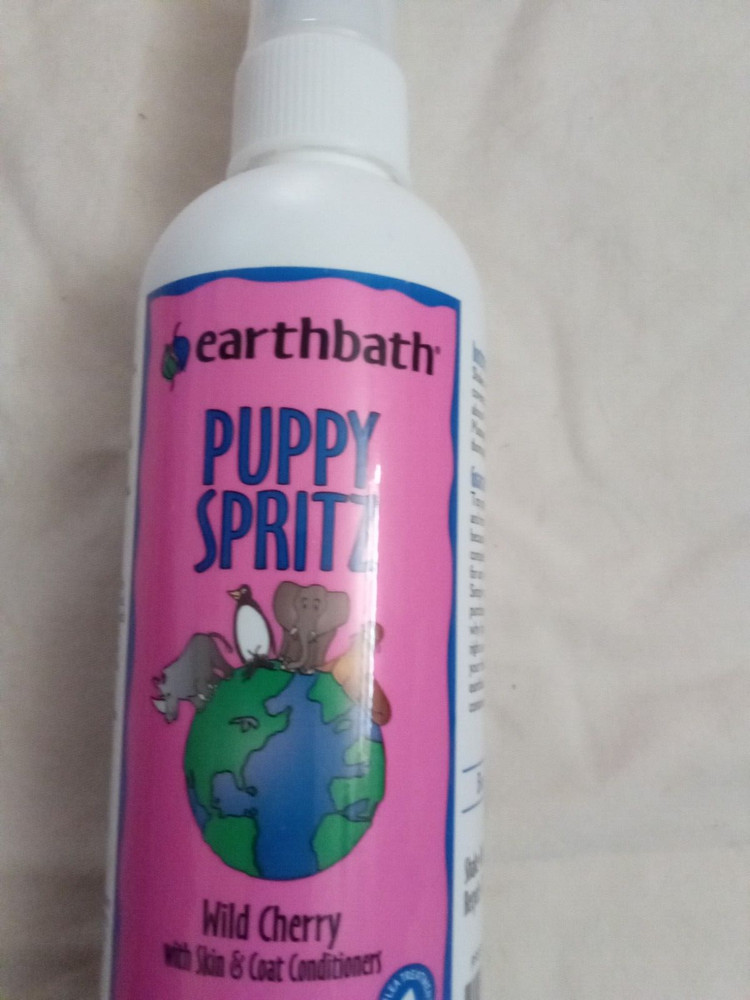 earthbath Puppy Spritz, Wild Cherry, 8 oz