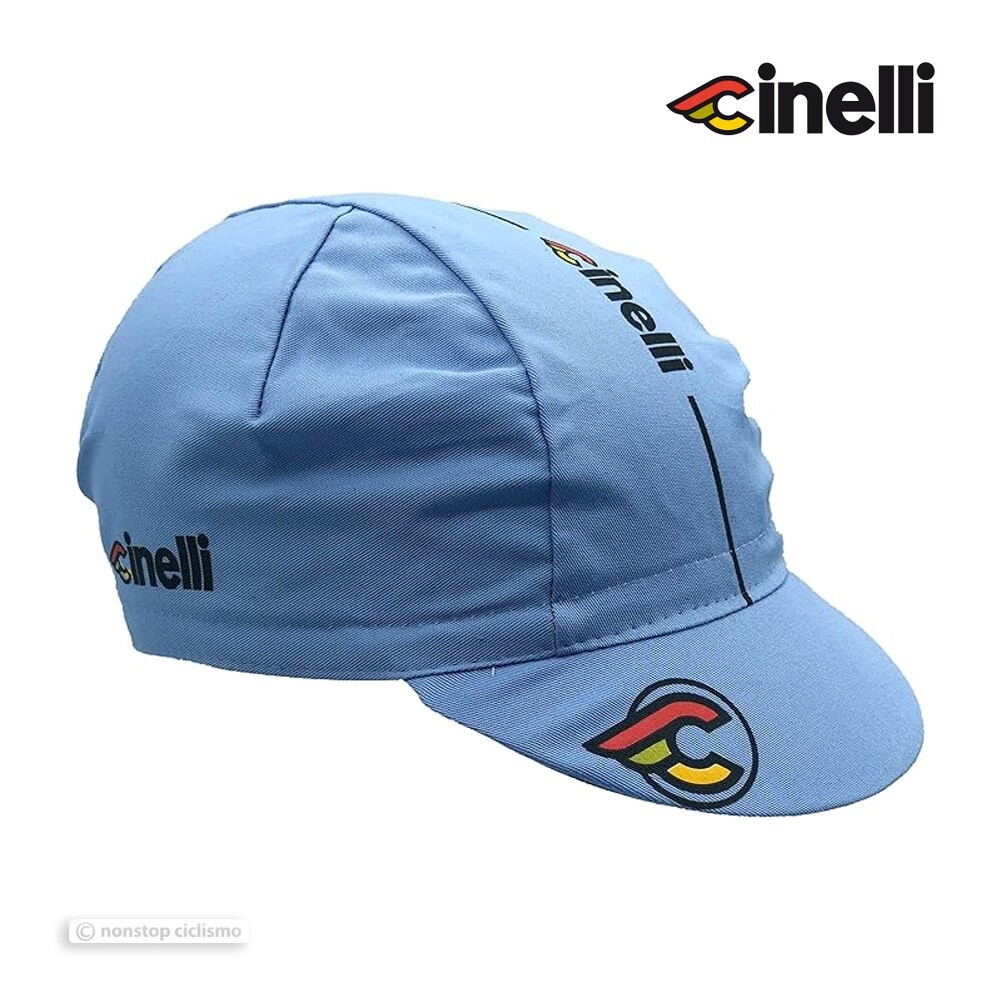 Cinelli Cycling Cap : SUPERCORSA LASER BLUE