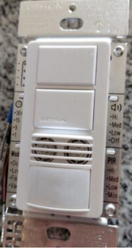 Lutron Maestro MS-B202-WH Dual Tech Circuit Occupancy Sensor Switch SHIPS TODAY