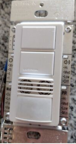 Lutron Maestro MS-B202-WH Dual Tech Circuit Occupancy Sensor Switch SHIPS TODAY