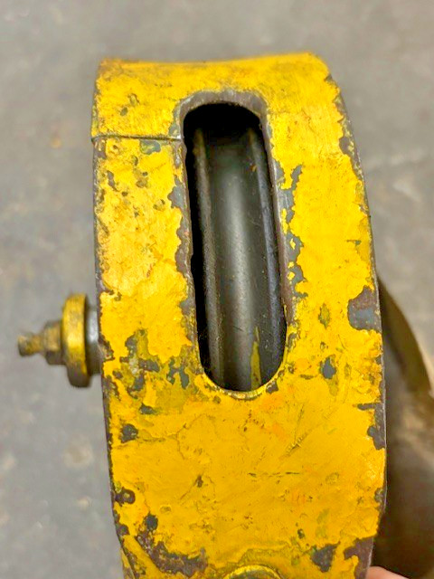 1000 LB SWIVEL HOOK WIRE CABLE SNATCH BLOCK SINGLE SHEAVE