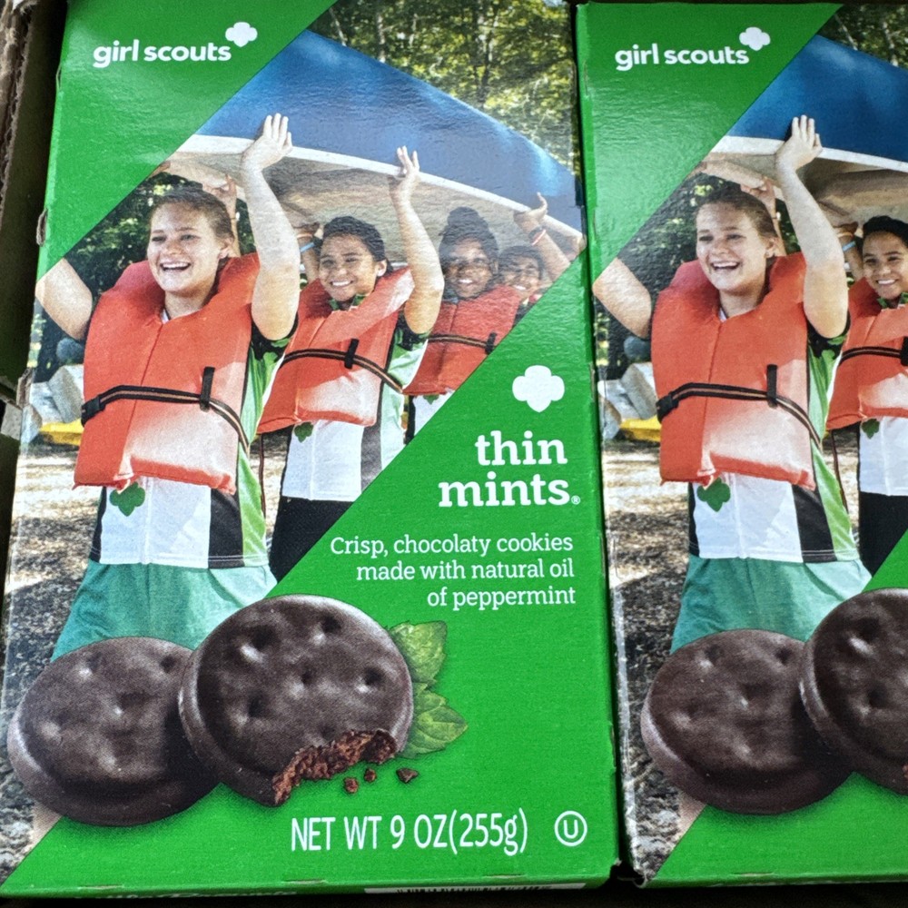 1 pkg Girl Scout Cookies THIN MINT