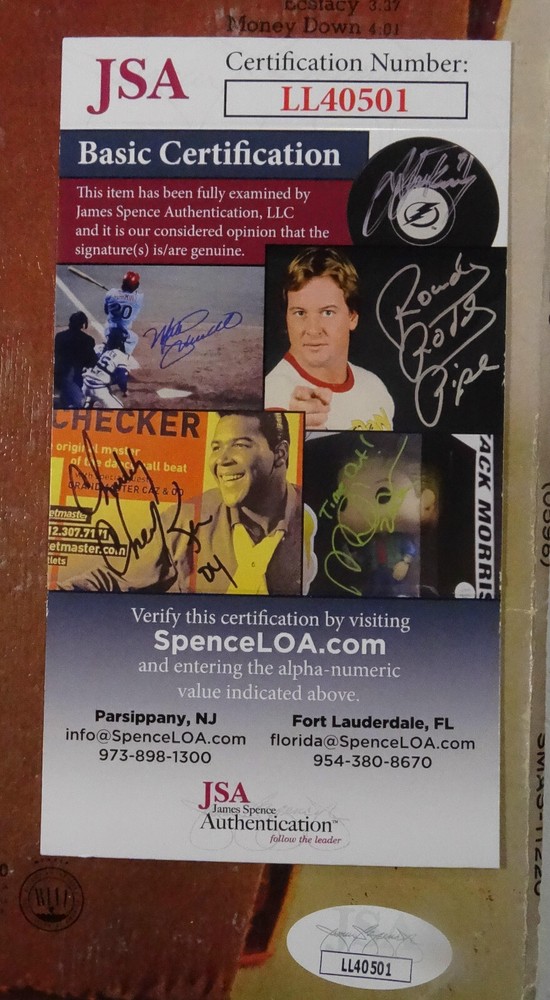 SIGNED RASPBERRIES AUTOGRAPHED SIDE 3 LP CERTIFIED AUTHENTIC JSA COA # LL40501