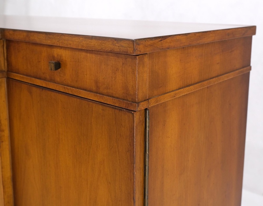 Widdicomb Tambour Doors Compartment Console Server Credenza Cabinet Sideboard
