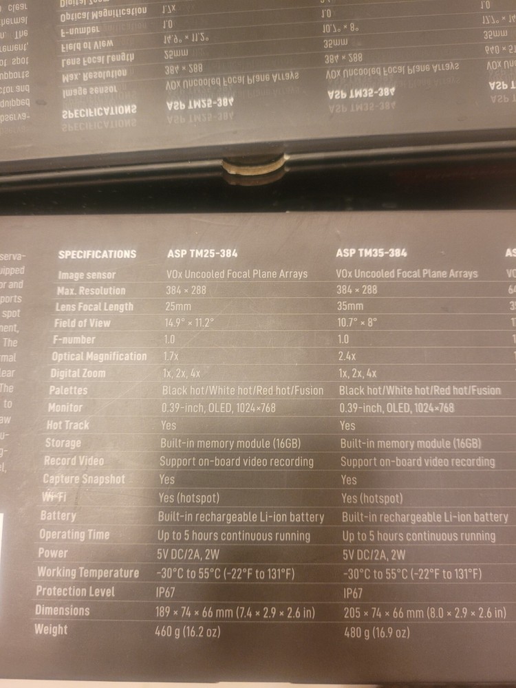 AGM thermal monocular Asp TM35-384