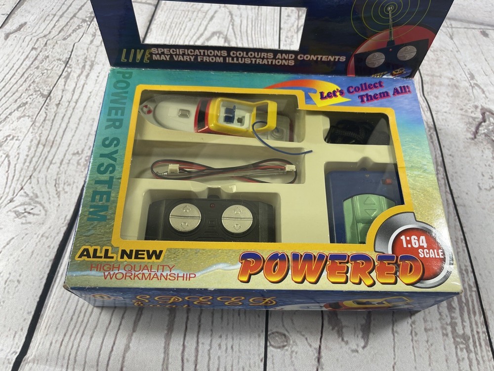 Vintage Speed Boat Powered 1:64 Scale Workmanship Full Function Radio Control