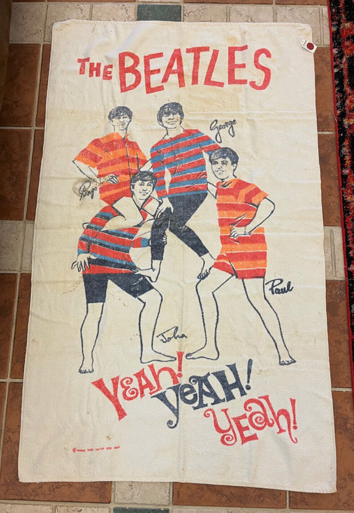 Beatles Towel and Sgt Pepper Windbreaker