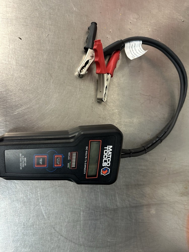 Used Matco Tools MBT100 12V Battery Tester