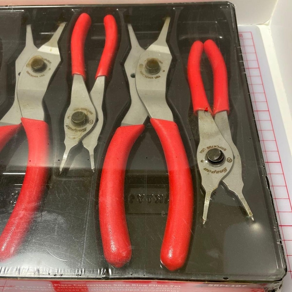 SNAP ON Retaining Ring Pliers Set SRPC107 NEW
