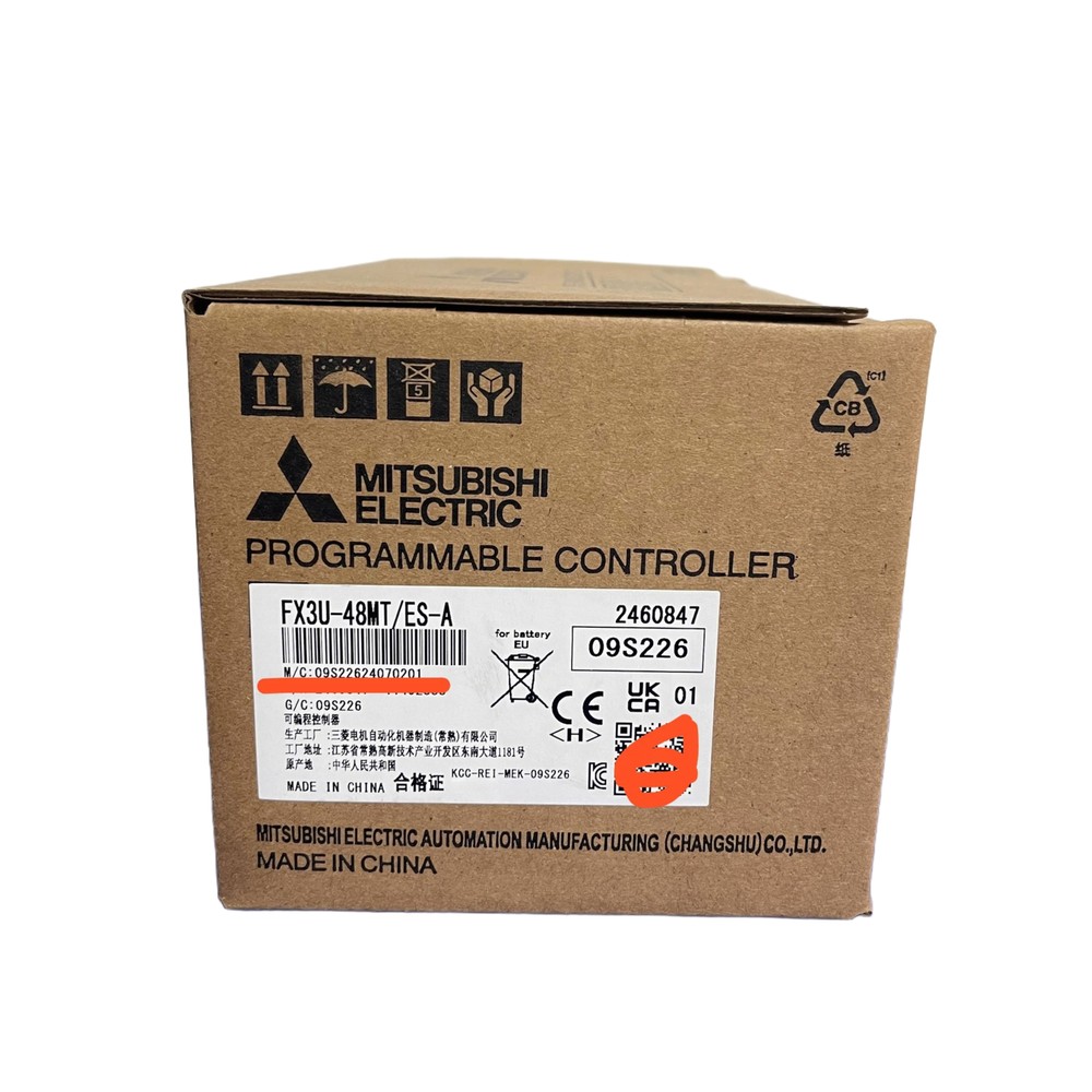 1pc Mitsubishi FX3U-48MT/ES-A Brand New Programmable Controller