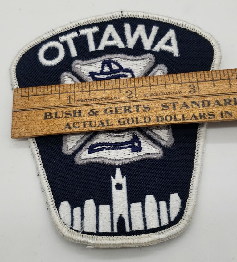 Ottawa Canada Fire department patch firefighter insignia