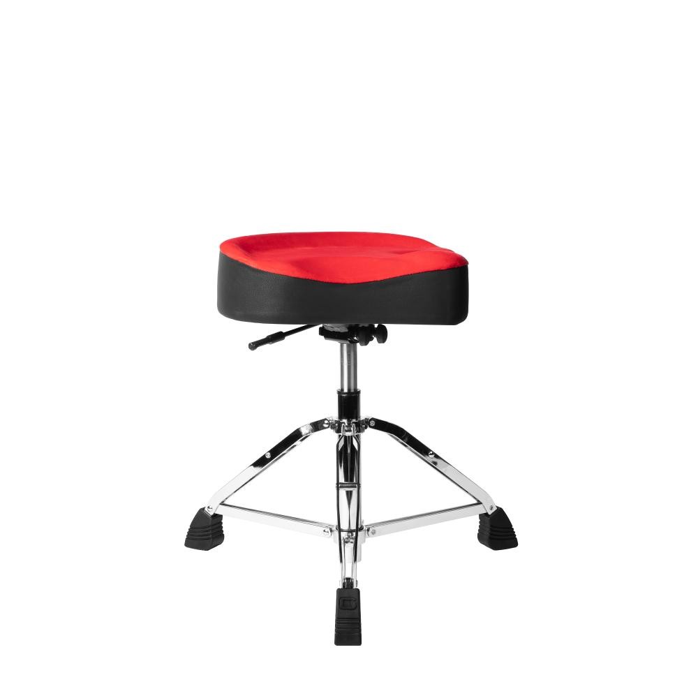 Gator Air Glide Drum Throne Saddle Seat, Red