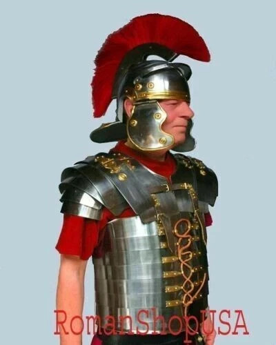 Roman Lorica Segmentata Segmenta Armor Roman Centurion Helmet Armor Jacket