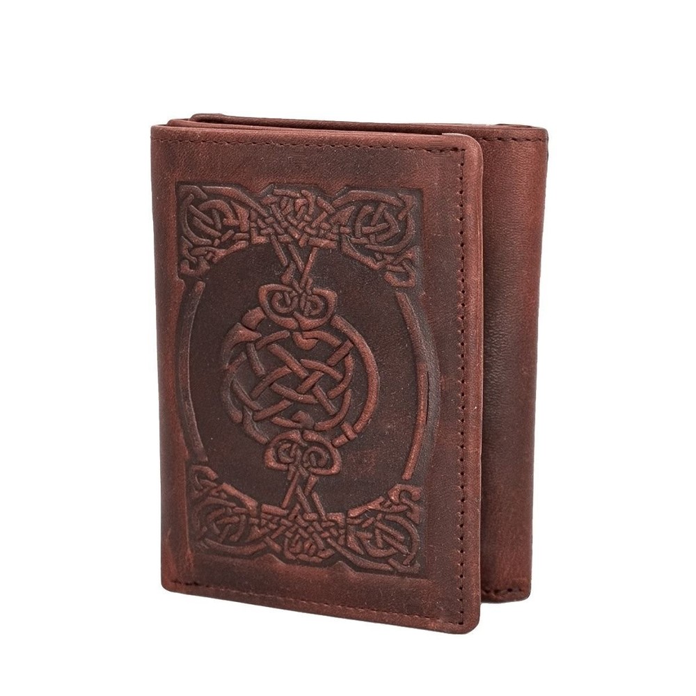 Lee River Sean Leather Tri-Fold Wallet