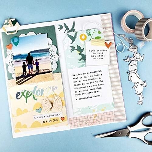 Sizzix Thinlits Birds Stars Pete Hughes Cutting Dies 662673 NEW