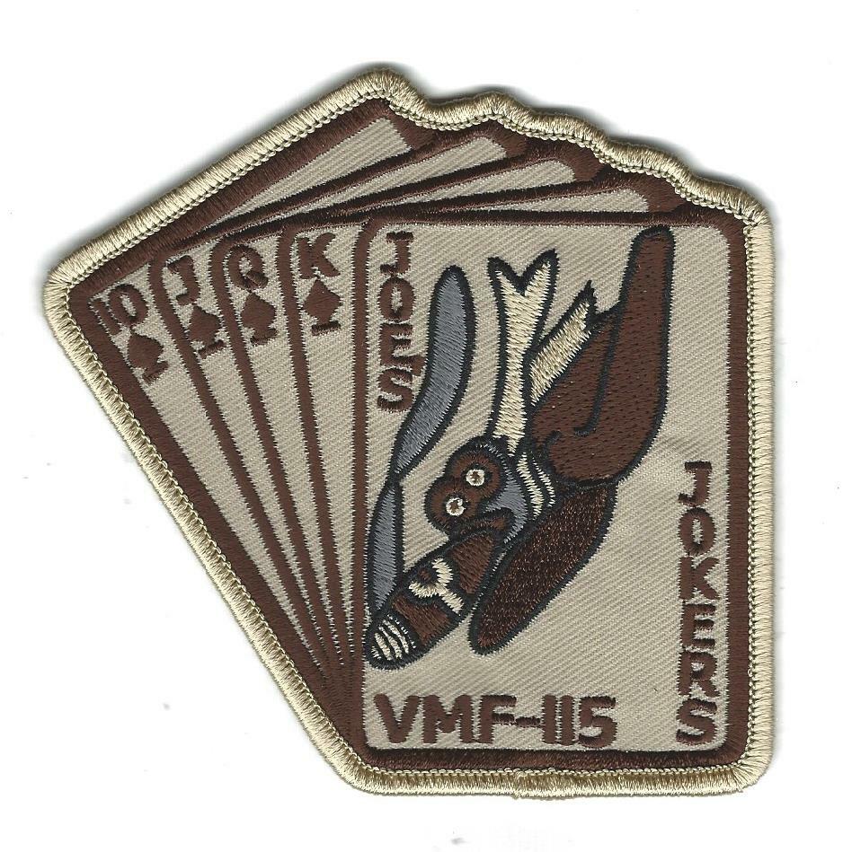 VMFA-115  "JOE'S JOKERS" HERITAGE desert patch
