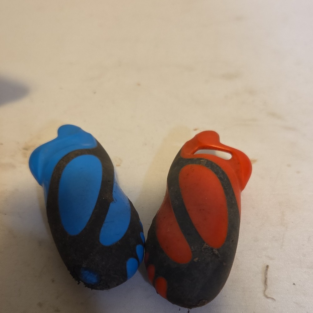 Blue and Red mini bic lighter cover Set