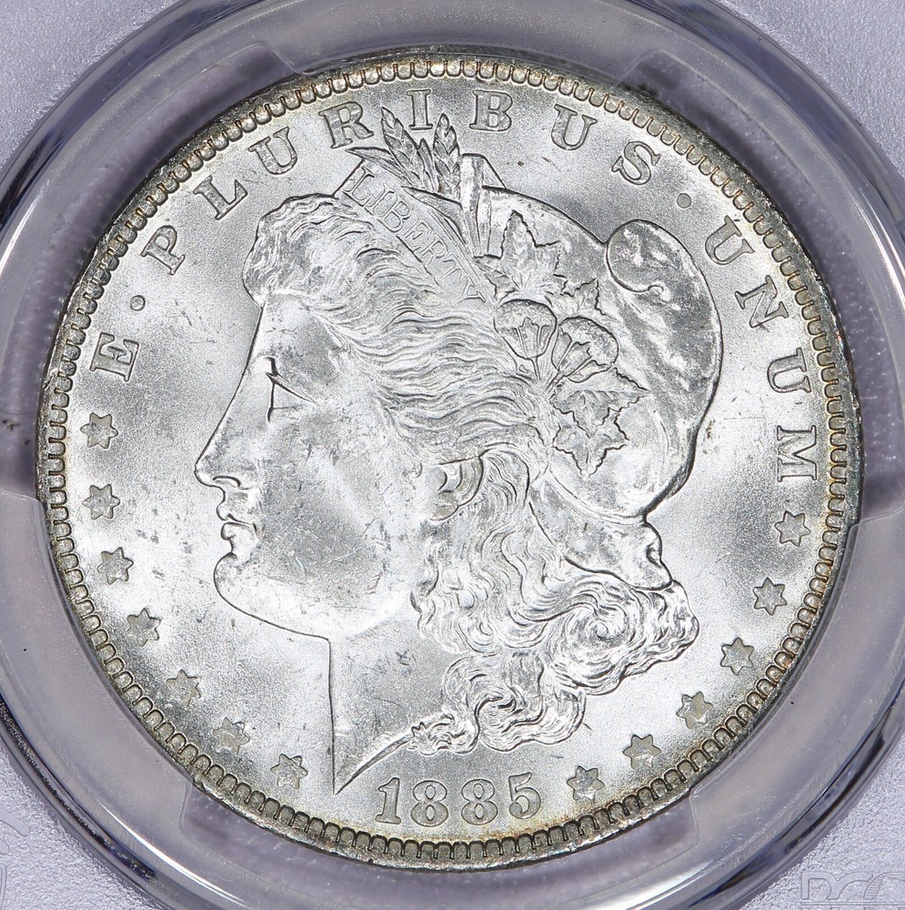 1885-O Morgan Silver Dollar $1 PCGS MS64
