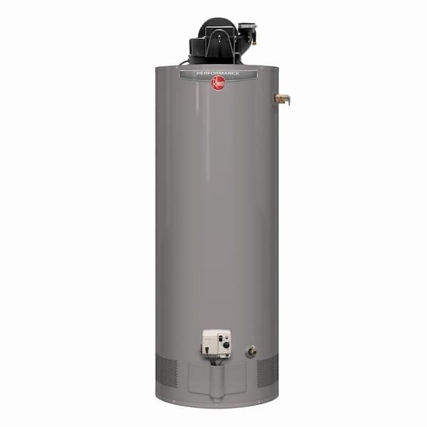 Rheem Natural Gas Vent Tall Water Heater 50 Gal 42,000 BTU XG50T06PV42U0