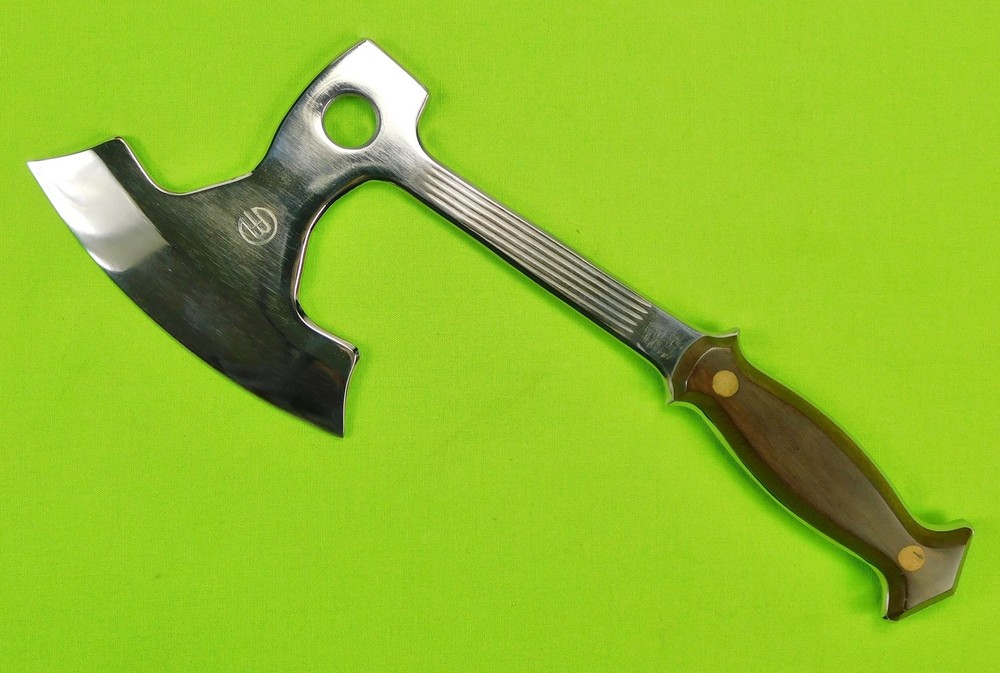 US Custom Made Handmade Small Axe Hatchet w/ Box Maker Marked