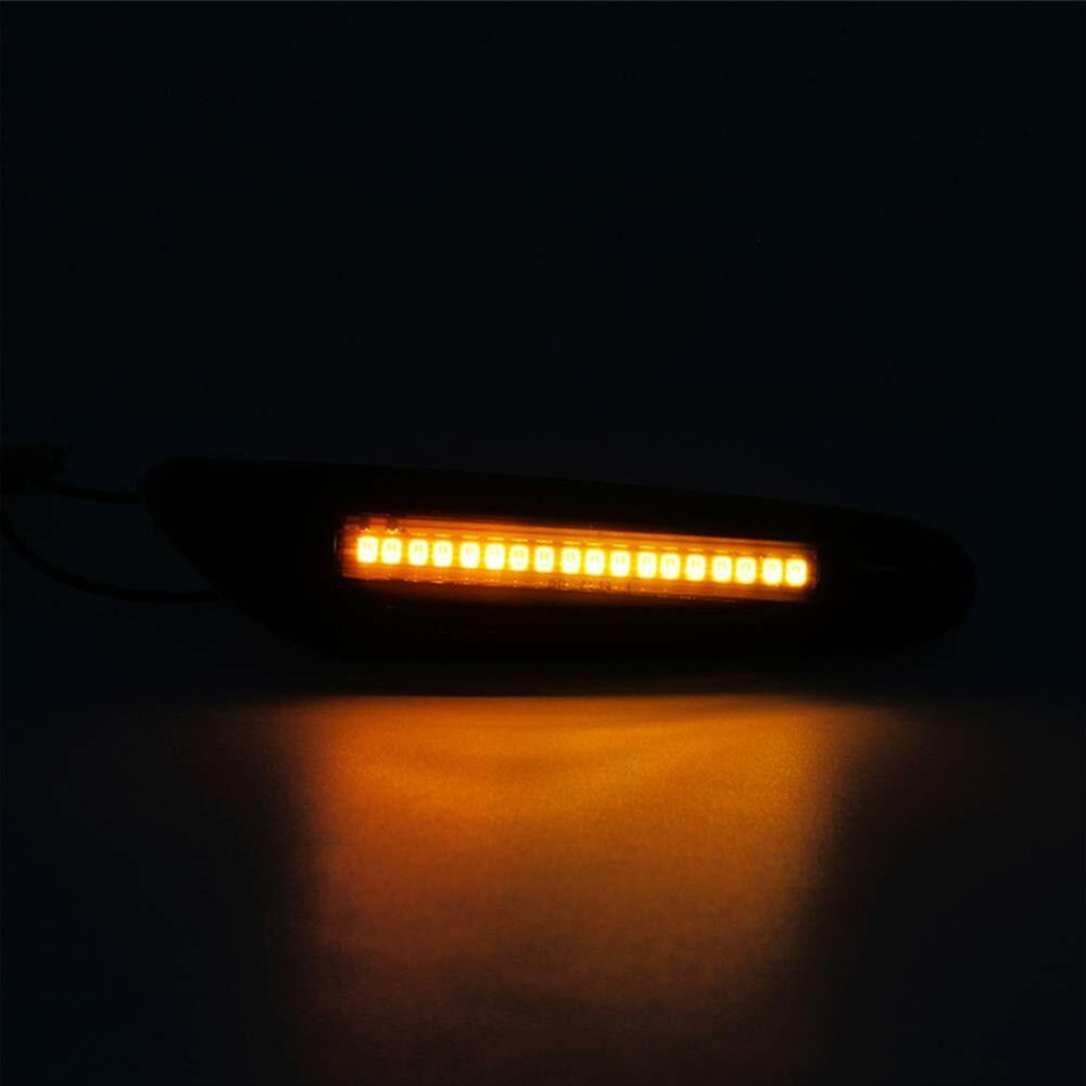 Dynamic Smoke LED Side Marker Turn Signal Lights For BMW E90 E91 E92 E93 E46 E60