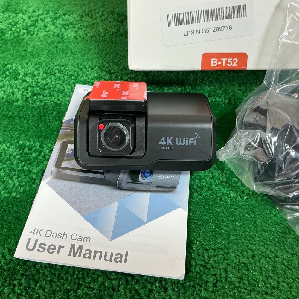 New 4K dashcam WiFi loop recording