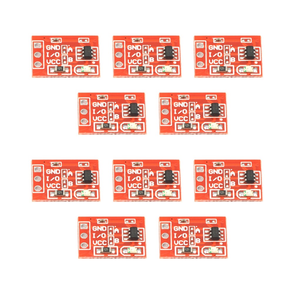 10Pcs 2.5-5.5V TTP223 Touch Key Switch Module Touch Button Capacitive Switches