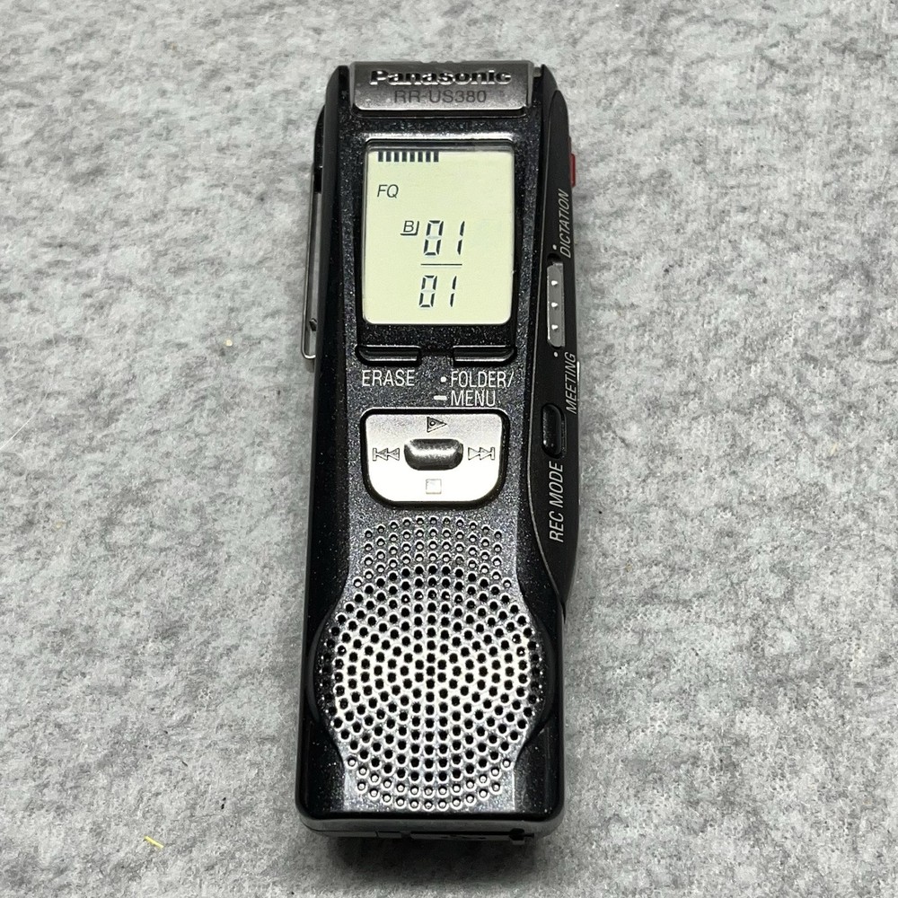 Panasonic RR-US380 Compact IC Digital Voice Recorder