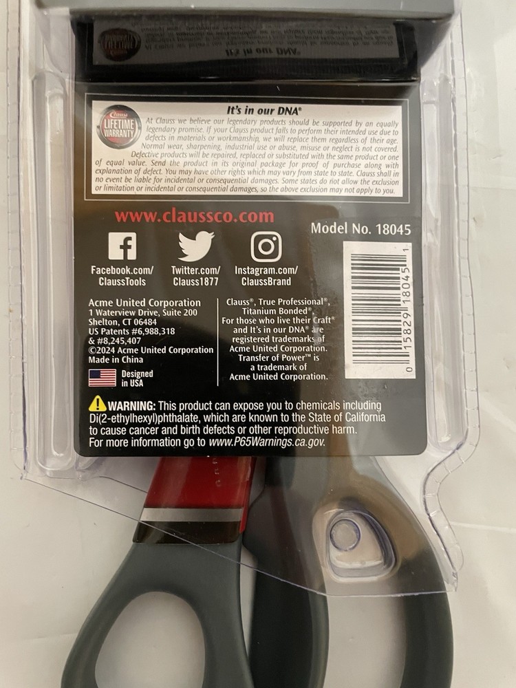 Clauss #18045 8” All Purpose Shears