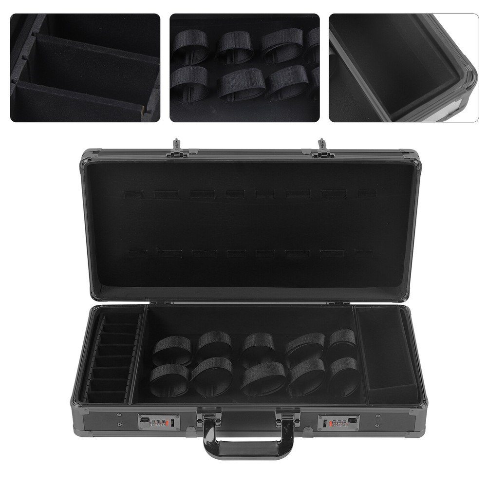 Black Barber Case, Barber Carrying Case, Professional Barber Case