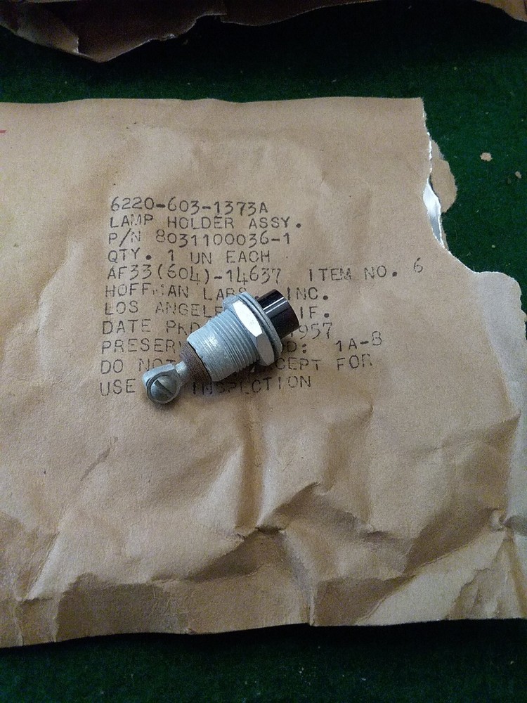 Panel Light Lamp Holder Assy Lot Of 4