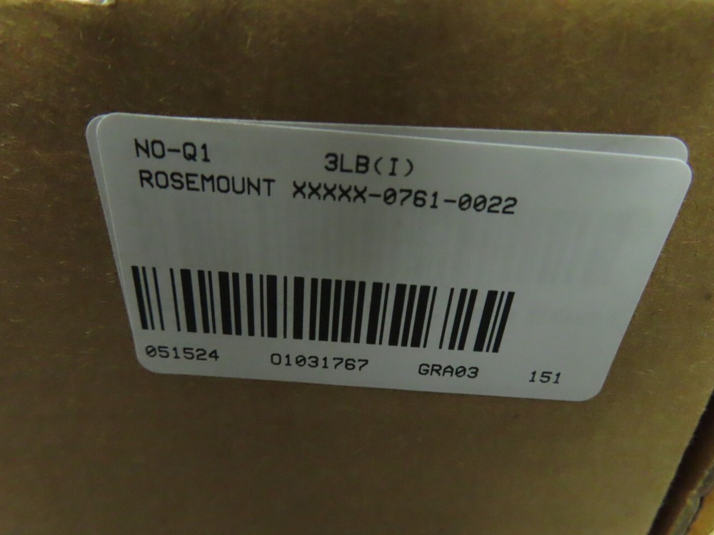 Rosemount XXXXX-0761-0022 Pressure Transmitter Sensor