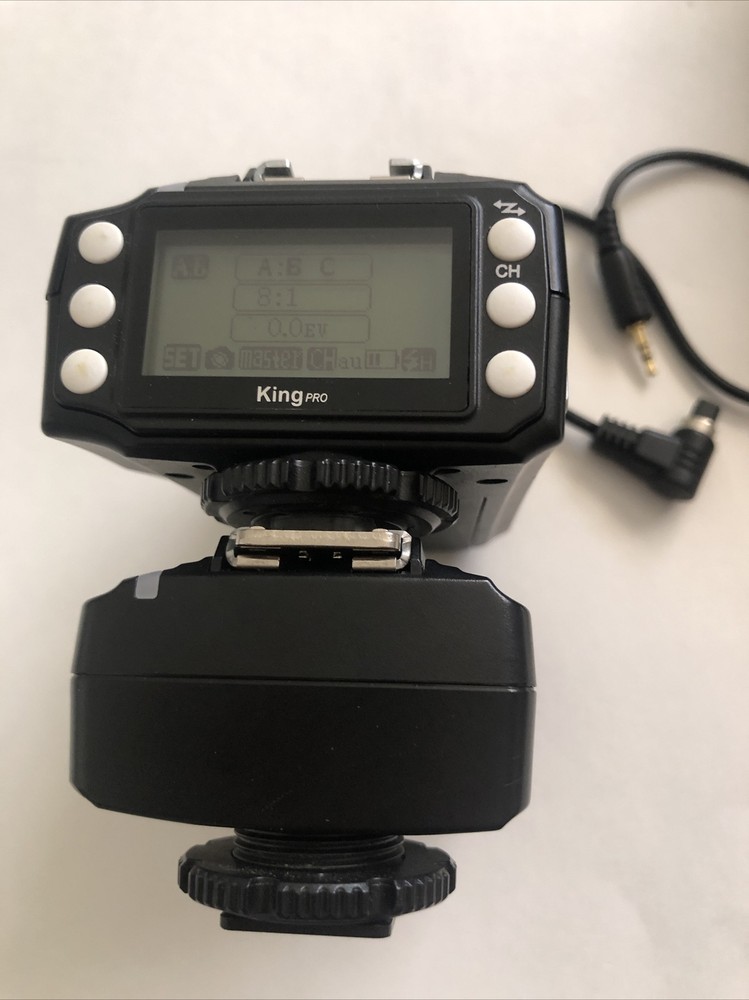 Pixel KingPro CN 3rd Generation Wireless E-TTL Flash Trigger King Pro for Canon