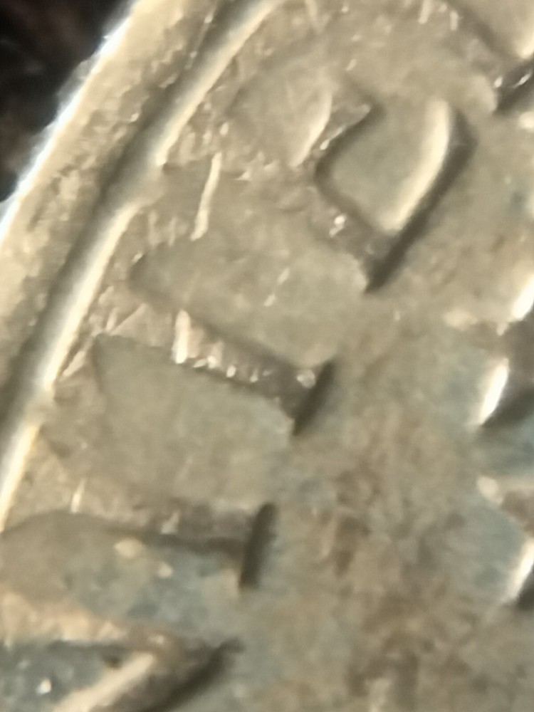 1776-1976 P Bicentennial Quarter MAD Light Die Clash Struck Thru Error