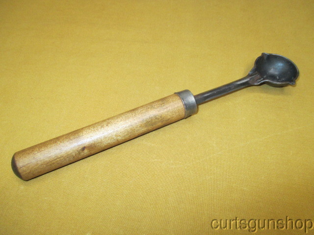 Vintage Hand Reloading Lead Bullet Mold Dipper