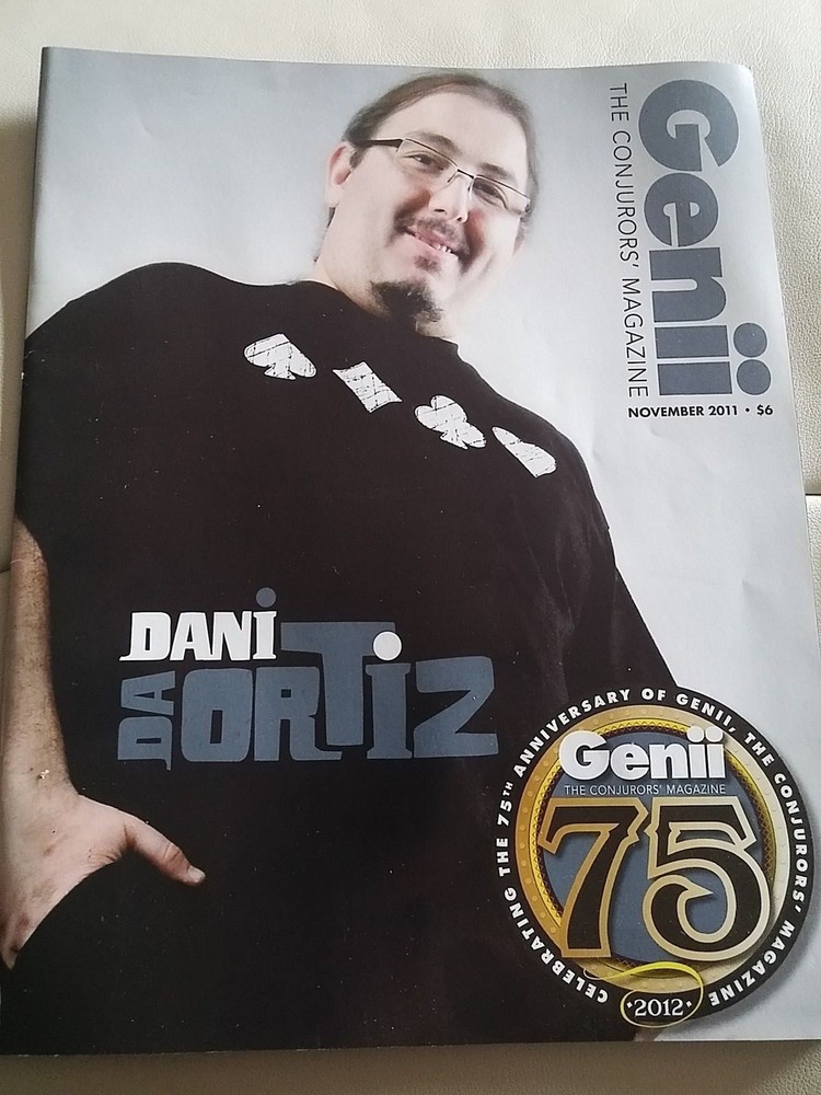 Vintage Genii Magazine DANI DA ORTIZ ISSUE 2011
