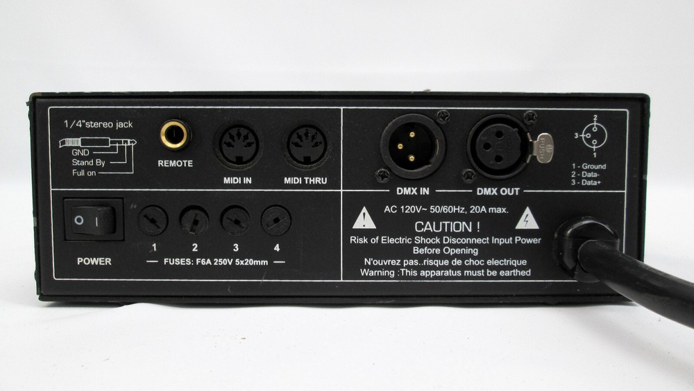 Elation CyberPak 4-Ch Dimmer Chase/Midi Light Controller CYBER PAK PACK