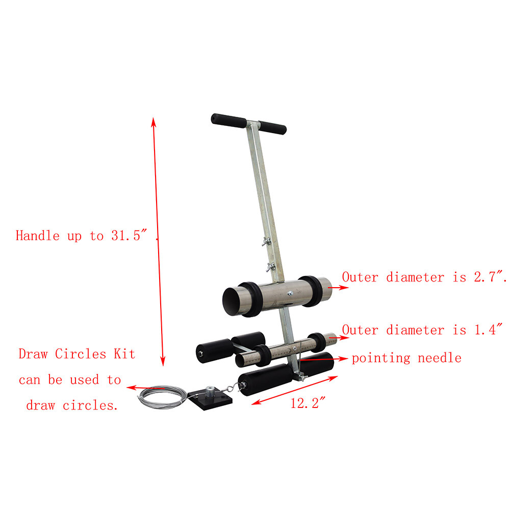 Tape Marking Machine Hand-Push Tape Sticking Machine Road Surface Marking Tool