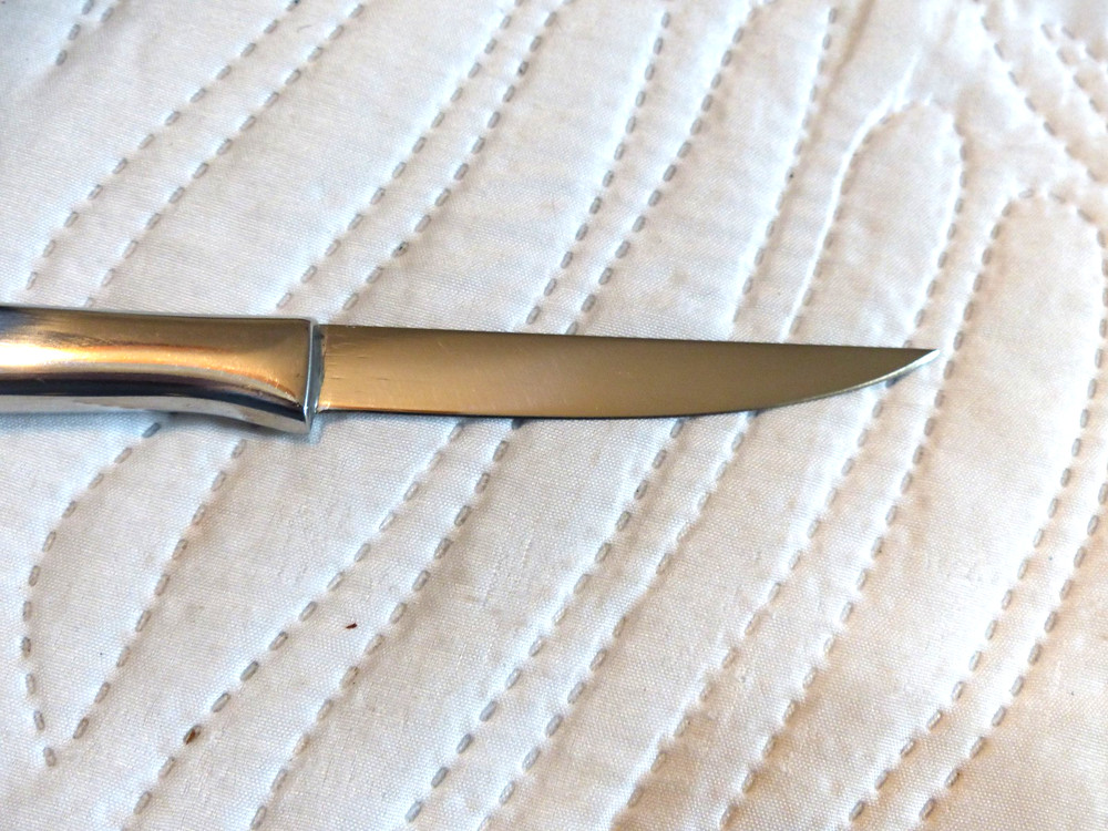 BARTEAUX Paring Knife NOS pixie bird & trout