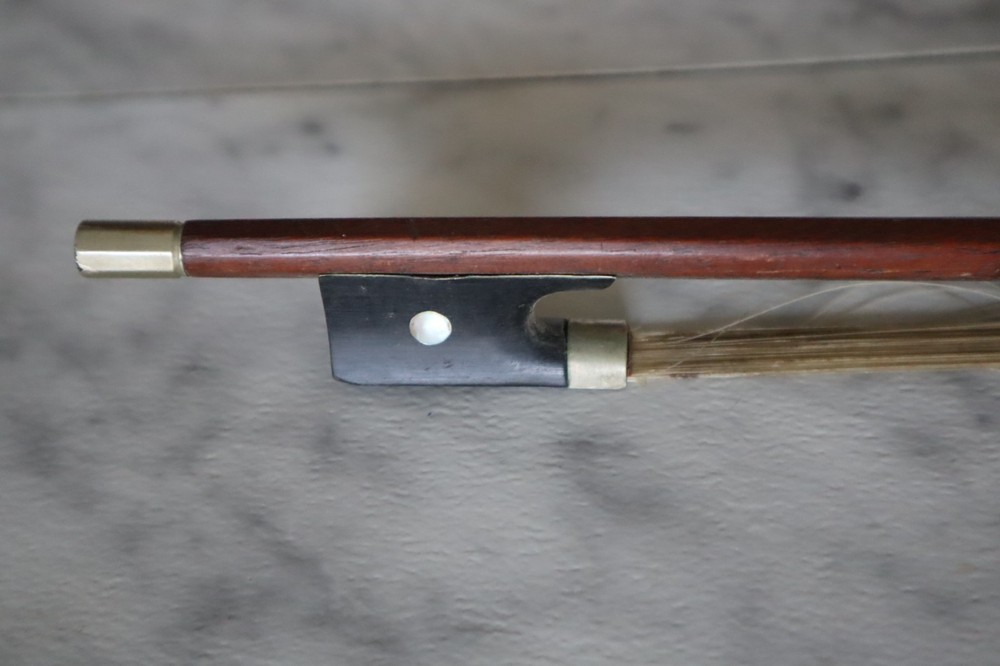 Antique mahogany violin bow