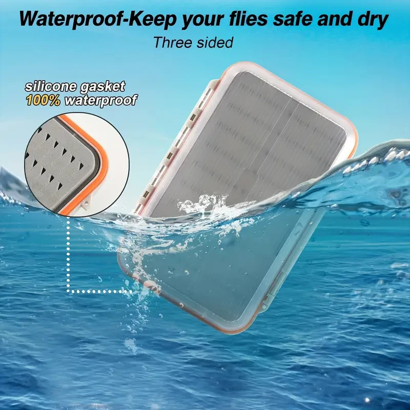 X Large Easy Grip Waterproof Strong Double Sided ABS Fly Box
