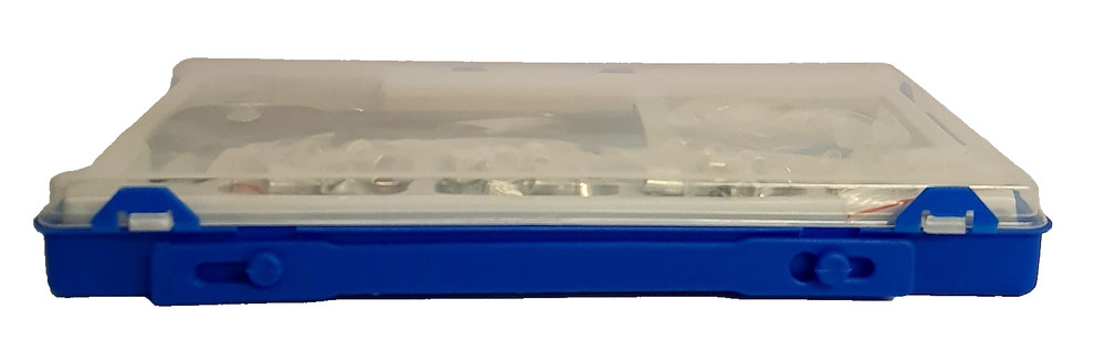 “Nut Rivet Gun Kit with Assorted Rivnuts – Manual Riveter Tool Set in Case”