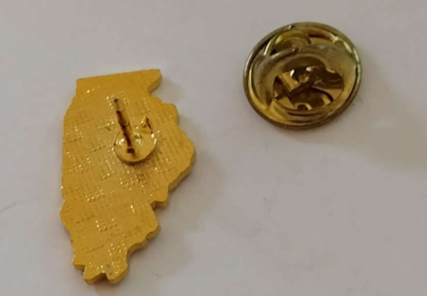 Clin-Clair Illinois State WBA Bowling Small Tack Pin
